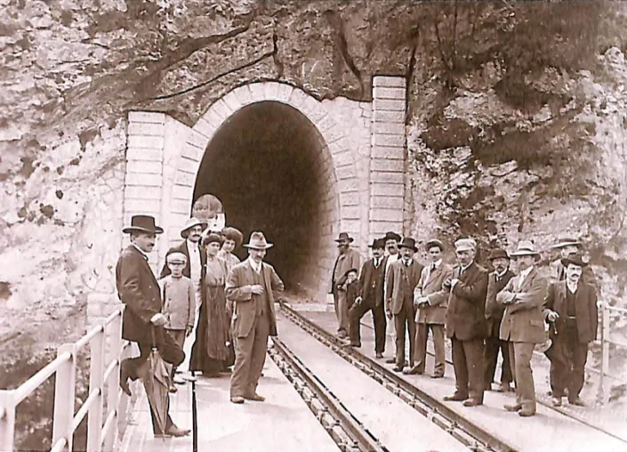 Il ponte della ferrovia Rocchette-Asiago