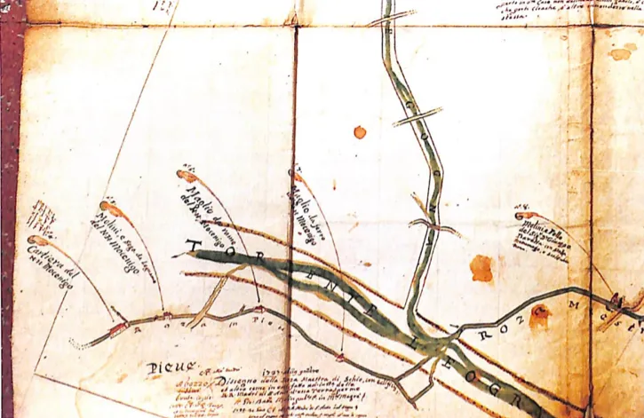 Momenti d'industrializzazione nel territorio di Torrebelvicino prima dell'energia elettrica. Il ruolo dell'acqua con la sua pura forza meccanica image