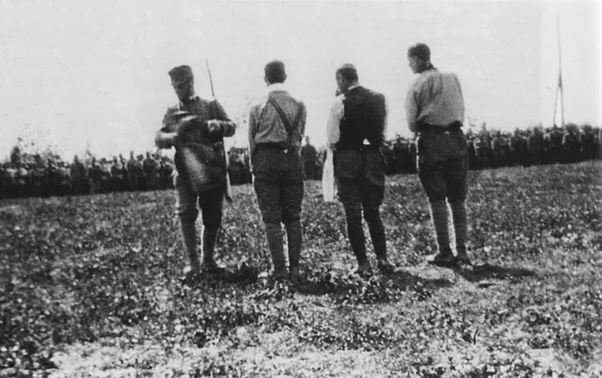 "Abbasso la guerra. Vogliamo la pace". La rivolta dell'8° Reggimento fanteria di marcia e la fucilazione di sette soldati a San Vito di Leguzzano (6 agosto 1917)